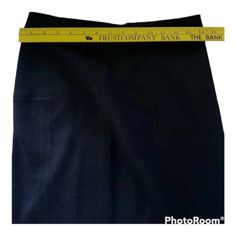 Tory Burch XS navy wool blend skirt New With Tags